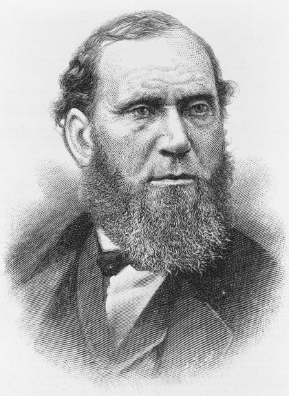 Retrat d'Allan Pinkerton, de l'any 1884 Retrat d'Allan Pinkerton, de l'any 1884