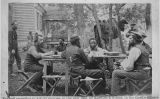 Allan Pinkerton amb els seus homes a prop de Cumberland, Virgínia, l'any 1862 Allan Pinkerton amb els seus homes a prop de Cumberland, Virgínia, l'any 1862