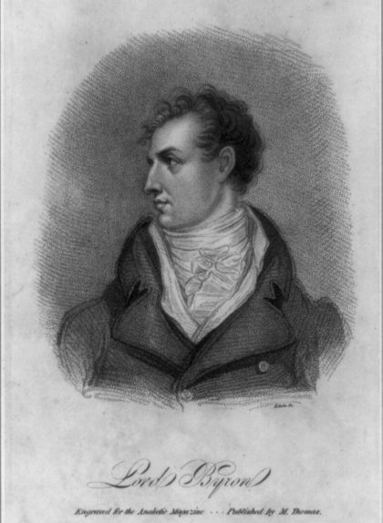 Retrat de Lord Byron Retrat de Lord Byron
