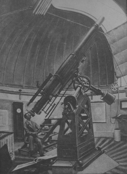 El gran telescopi que Patxot va inaugurar a la seva casa de Sant Feliu de Guíxols l’abril del 1896 El gran telescopi que Patxot va inaugurar a la seva casa de Sant Feliu de Guíxols l’abril del 1896