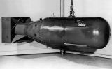 Maqueta de la bomba 'Little Boy', llançada sobre Hiroshima l’agost de 1945