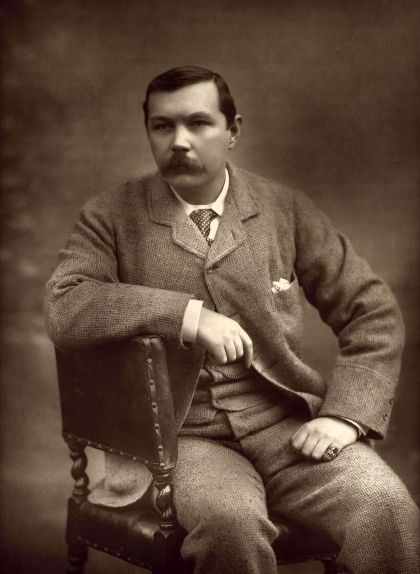 Retrat d'Arthur Conan Doyle del 1893 Retrat d'Arthur Conan Doyle del 1893
