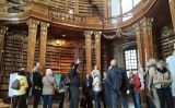 Participants al viatge SÀPIENS a Viena a la Biblioteca Nacional