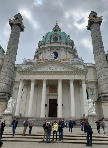 L'església de Sant Carles, a Viena