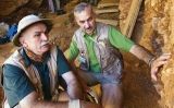 Eudald Carbonell al jaciment d'Atapuerca Eudald Carbonell al jaciment d'Atapuerca