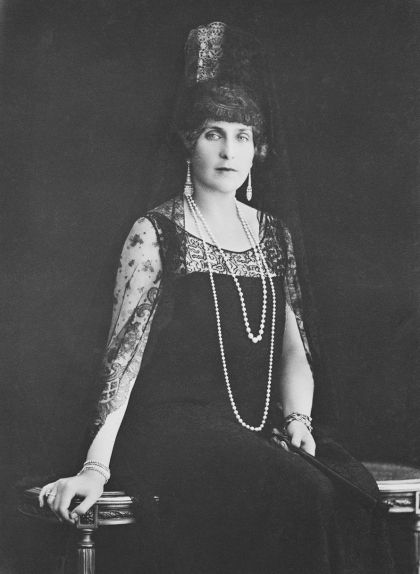 Retrat de la reina Victoria Eugènia de Battenberg del 1922