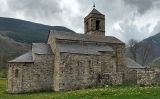 L'església de Sant Feliu de Barruera, una de les esglésies romàniques de la vall de Boí