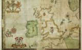 Mapa contemporani de la ruta seguida per les naus de l'Armada Invencible Mapa contemporani de la ruta seguida per les naus de l'Armada Invencible