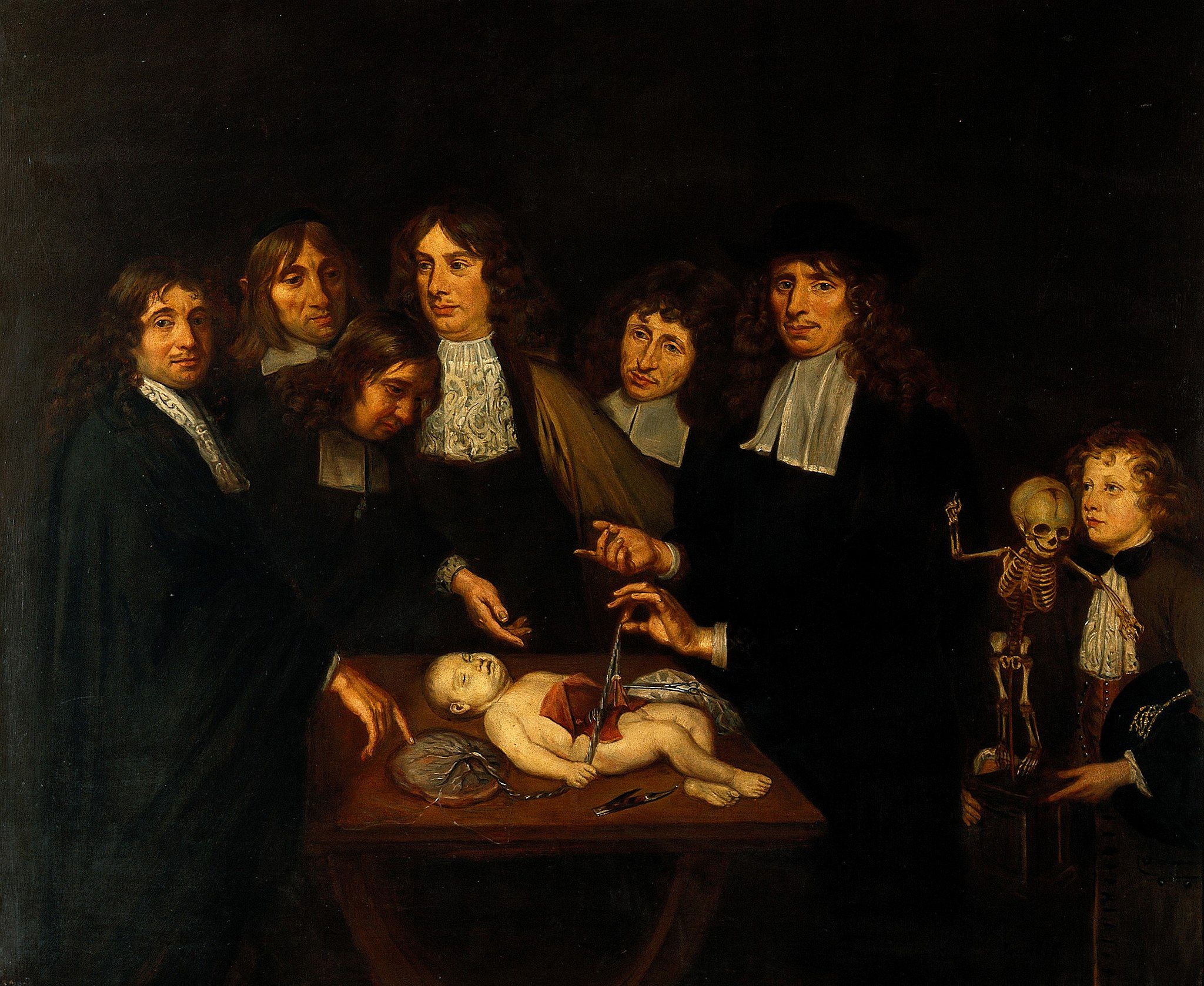 'La lliçó d'anatomia del doctor Frederik Ruysch', de Johan van Neck