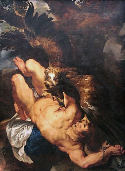 'Prometeu encadenat', de Paul Rubens 'Prometeu encadenat', de Paul Rubens