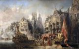 'L'arribada del duc d'Alba a Rotterdam', d'Eugène Isabey