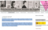 Captura de la pàgina web de l'associació Ex-Presos sociales de España