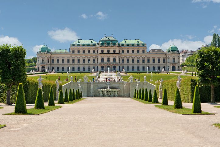 El Palau Belvedere, a Viena