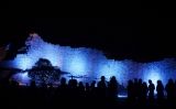 El castell d'Olèrdola, a la nit