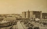 Reproducció d'un gravat del segle XVIII de la Bastilla Reproducció d'un gravat del segle XVIII de la Bastilla