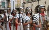 Gladiadors, en l'edició 2018 del Mercat Romà de Iesso