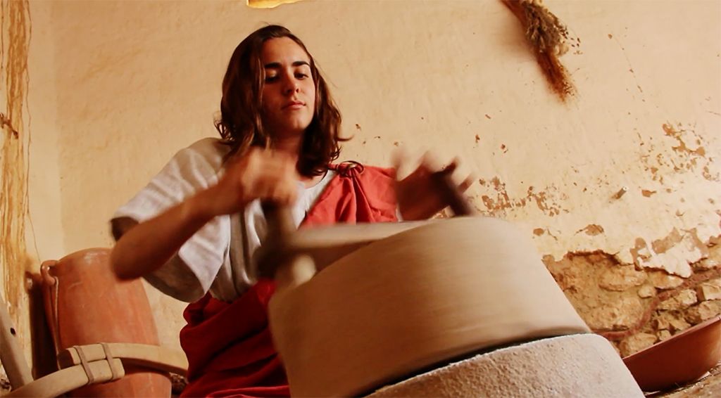 Recreació al festival Terra Ibèrica de Calafell