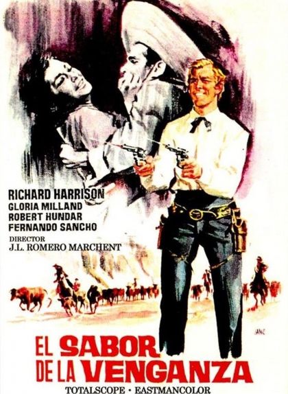 Cartell d''El sabor de la venganza' Cartell d''El sabor de la venganza'