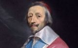 Detall del retrat del cardenal Richelieu fet per Philippe de Champaigne