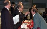 Enric Marco rebent la creu de Sant Jordi l'any 2001 de mans del president Jordi Pujol Enric Marco rebent la creu de Sant Jordi l'any 2001 de mans del president Jordi Pujol