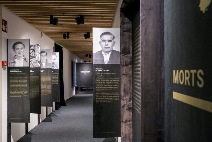 L'exposició 'Víctimes', del Memorial Democràtic