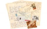 Collage amb algunes de les cartes que es van enviar Frida Kahlo i Josep Bartolí