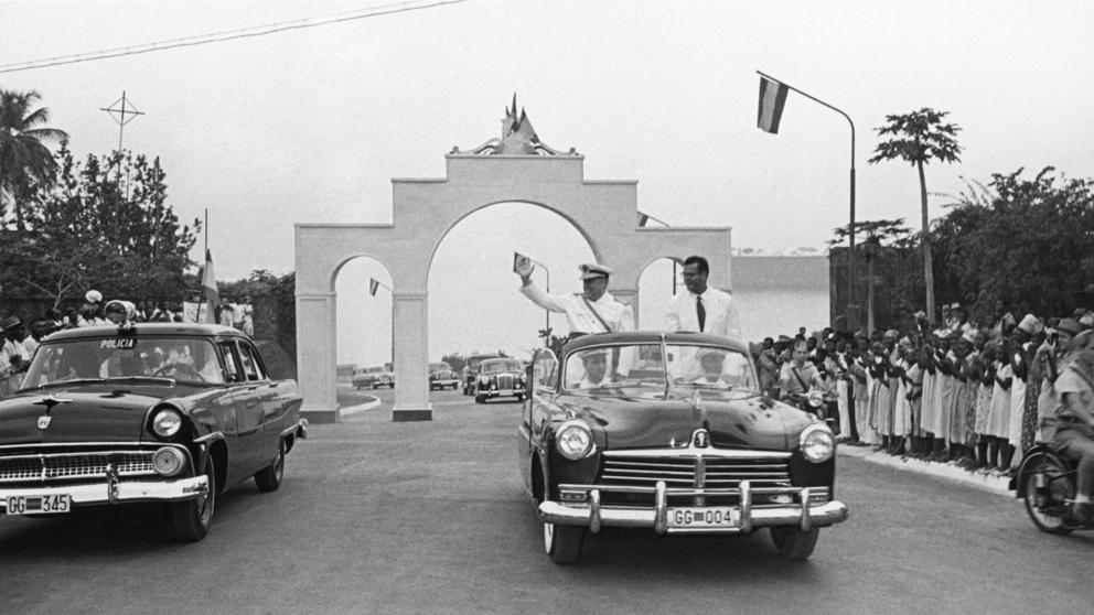 El governador general Faustino Ruiz González va ser un clar exponent de mandatari autoritari franquista El governador general Faustino Ruiz González va ser un clar exponent de mandatari autoritari franquista