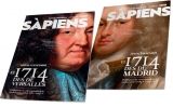 El número de setembre porta un disseny especial: la portada amb Lluís XIV i la contraportada amb Felip V