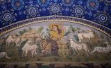 Mosaic del Bon Pastor, al mausoleu de Gal·la Placídia, a Ravenna (Itàlia) Mosaic del Bon Pastor, al mausoleu de Gal·la Placídia, a Ravenna (Itàlia)
