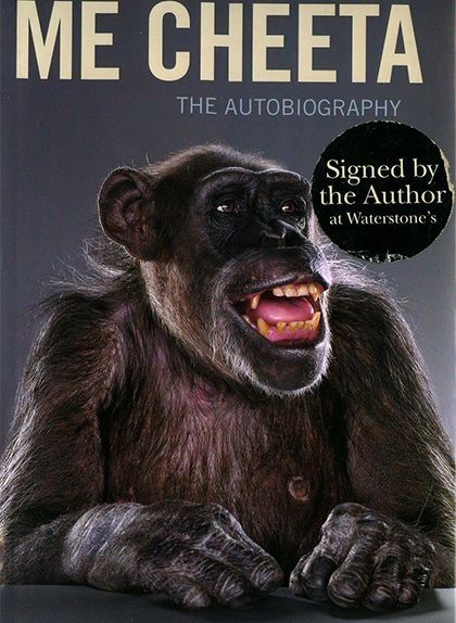 Portada de l''autobiografia' 'Me Cheeta' Portada de l''autobiografia' 'Me Cheeta'