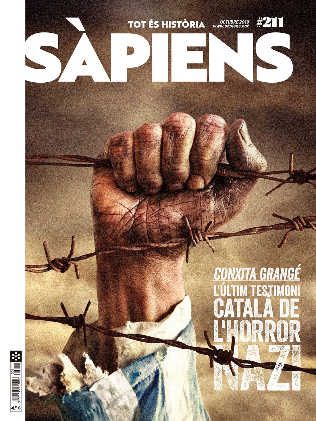 Portada del SÀPIENS 213 (desembre 2019)