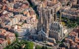Vista aèria de la Sagrada Família