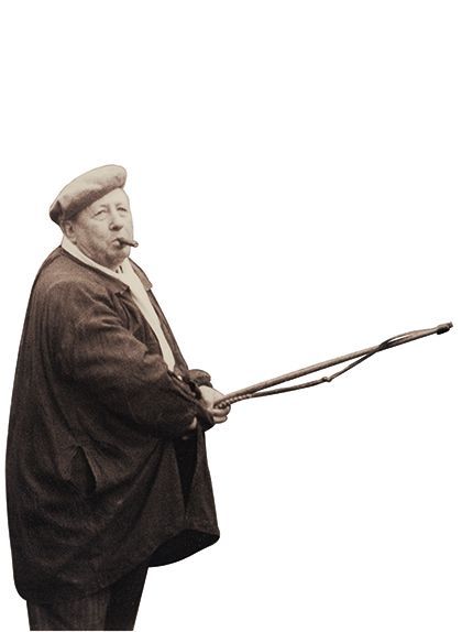 El pare de Llorenç Cortina, en els seus anys de comerciant de bestiar