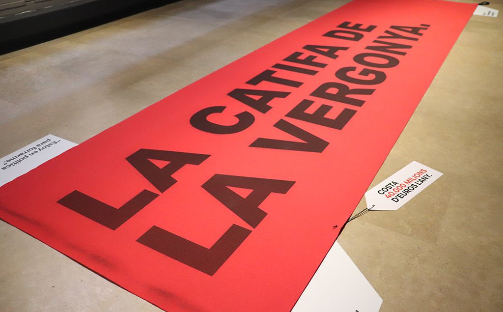 El Palau Robert i l’Oficina Antifrau presenten l'exposició interactiva 'Corrupció! Revolta ètica'