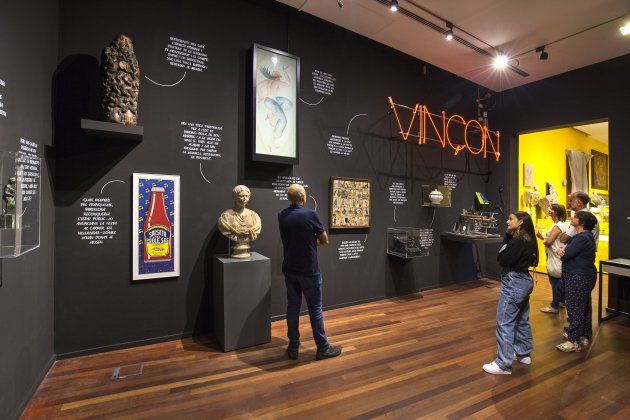 Una de les sales de l'exposició 'Barcelona Flashback'