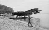 Un 'Cant Z-506' a Sicília (1943), similar al que pilotava Ramón Franco Un 'Cant Z-506' a Sicília (1943), similar al que pilotava Ramón Franco