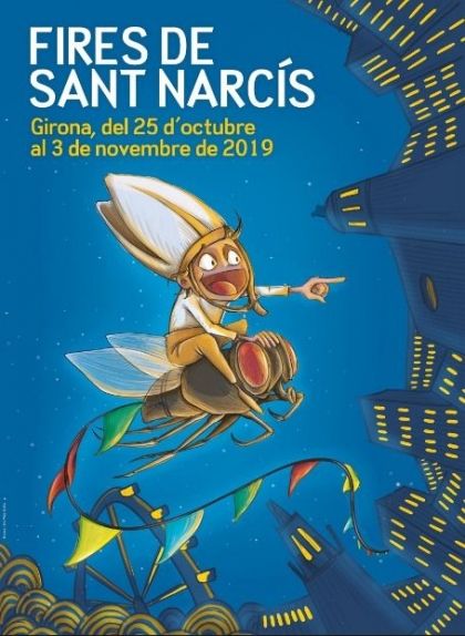 Cartell de les Fires de Sant Narcís de Girona 2019