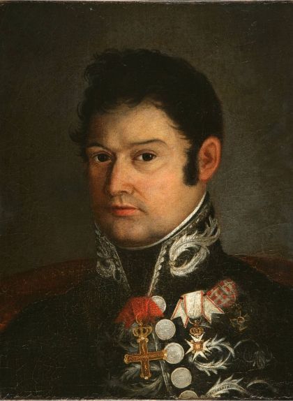 Retrat d'autor anònim del general Espoz y Mina Retrat d'autor anònim del general Espoz y Mina