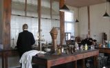 Interior del laboratori d'Alfred Nobel, al Museu Nobel de Karlskoga (Suècia) Interior del laboratori d'Alfred Nobel, al Museu Nobel de Karlskoga (Suècia)