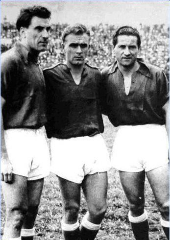 Rossi, Di Stéfano i Pedernera en el Millonarios de Colòmbia Rossi, Di Stéfano i Pedernera en el Millonarios de Colòmbia