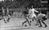 Di Stéfano en una gira del Reial Madrid per Sud-amèrica, el 21 d'agost del 1958 Di Stéfano en una gira del Reial Madrid per Sud-amèrica, el 21 d'agost del 1958