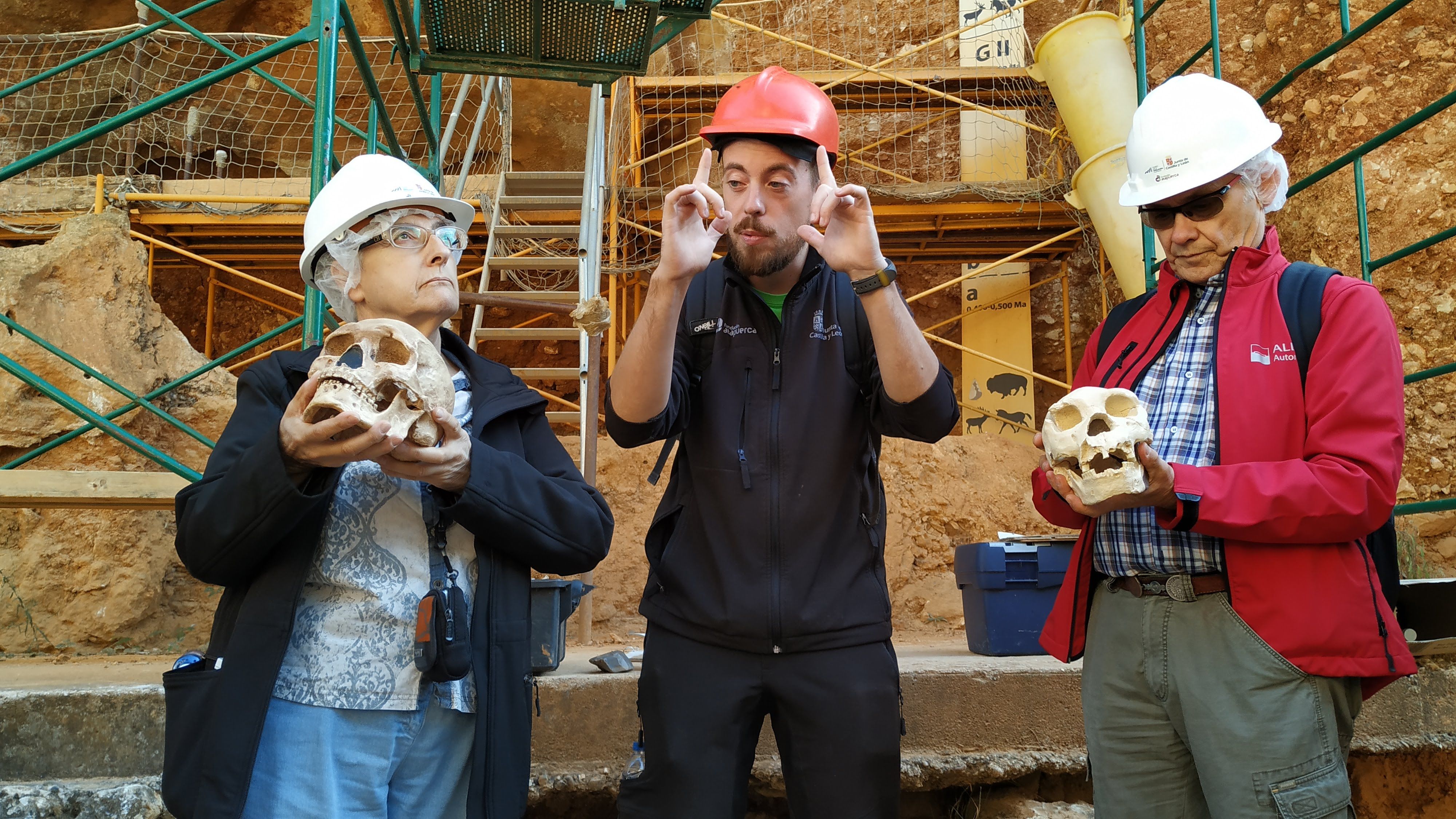 Imatge del primer viatge SÀPIENS, a Atapuerca