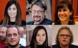 Sonia Andolz, Xavier Domènech, Aurora Madaula, David Fernàndez, Sara González i Joan Tardà Sonia Andolz, Xavier Domènech, Aurora Madaula, David Fernàndez, Sara González i Joan Tardà