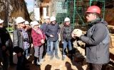 El complex de la Galeria d'Atapuerca amb Iván de Pedro El complex de la Galeria d'Atapuerca amb Iván de Pedro