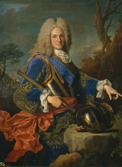 Retrat oficial de Felip V d'Espanya (1723), obra del francès Jean Ranc, conservada al Museu del Prado Retrat oficial de Felip V d'Espanya (1723), obra del francès Jean Ranc, conservada al Museu del Prado