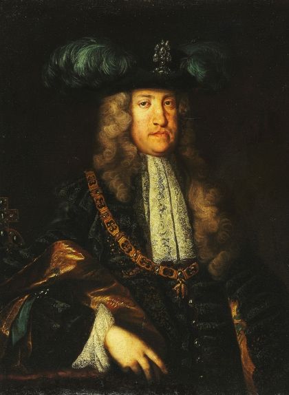 Retrat de Carles d'Àustria, obra del suec Martin van Meytens Retrat de Carles d'Àustria, obra del suec Martin van Meytens
