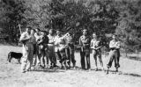 Un grup de maquisards a l'Alta Savoia, l'agost de 1944 Un grup de maquisards a l'Alta Savoia, l'agost de 1944
