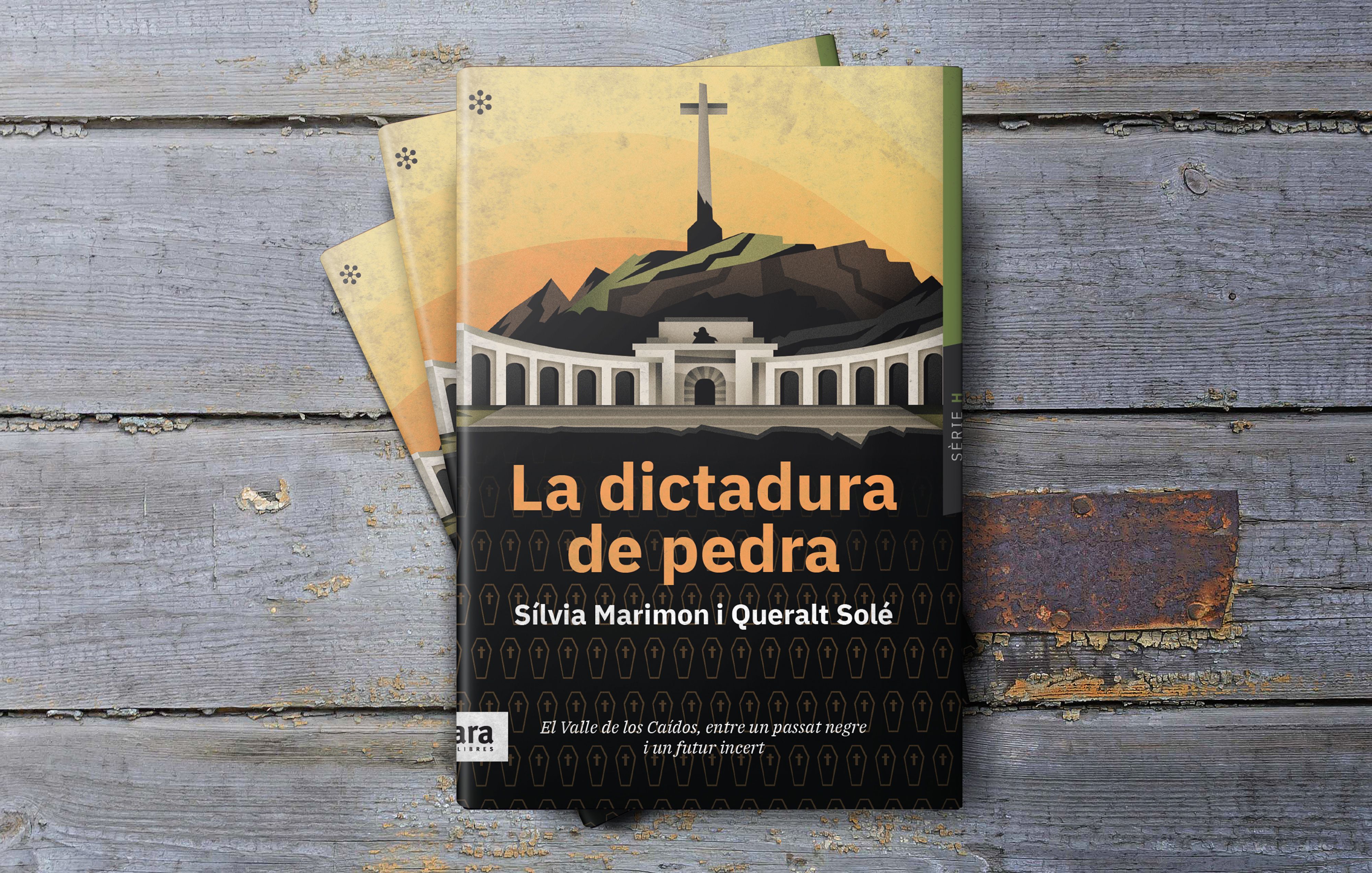 Portada del llibre 'La dictadura de pedra', de Sílvia Marimon i Queralt Solé