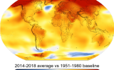 Evolució de la temperatura de la Terra Evolució de la temperatura de la Terra