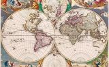 'Orbis Terrarum Nova et Accuratissima Tabula' (1658). Mapamundi del temps de Careri, en què l'home occidental encara desconeixia molts territoris 'Orbis Terrarum Nova et Accuratissima Tabula' (1658). Mapamundi del temps de Careri, en què l'home occidental encara desconeixia molts territoris